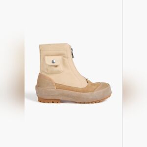 JW Anderson NEW Canvas & Suede Bootie